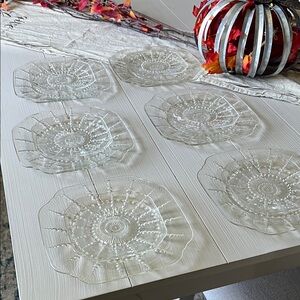 Federal Glass Columbia 1930
Serving plates and bread plates